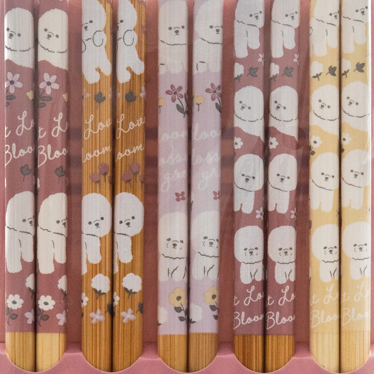 5 Set Bamboo Chopsticks 22.5cm
