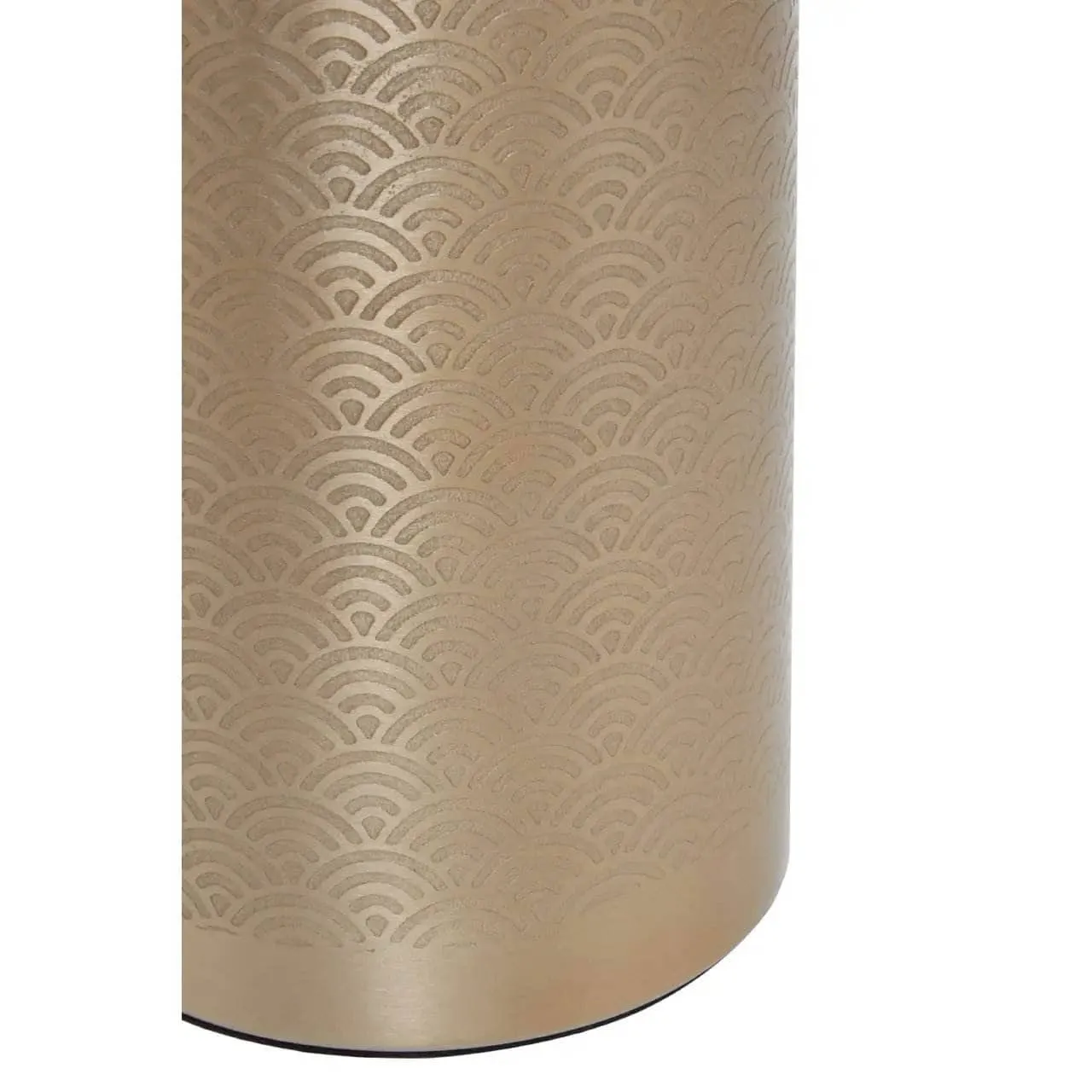 Allegra Etched Detail Toilet Brush - Gold