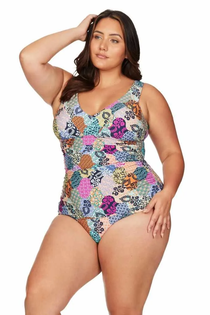 Artesands Magritte Tankini Top - Salmagundi
