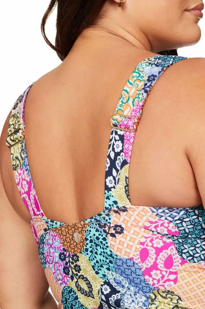 Artesands Magritte Tankini Top - Salmagundi