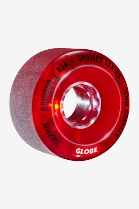 Bruiser Cruiser - Clear Red - Skateboard Wheel 62mm
