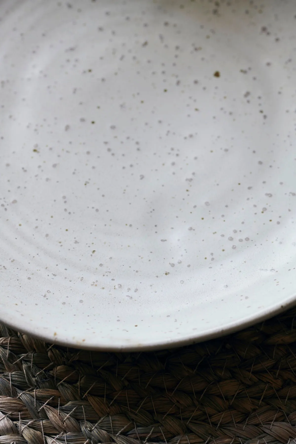 Cake/Side Plate | Pion | Grey Speckled Glaze | by House Doctor