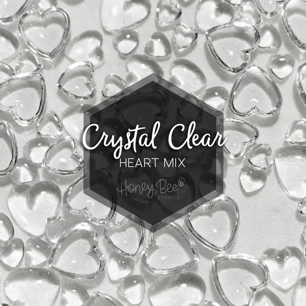 Crystal Clear - Acrylic Hearts Mix