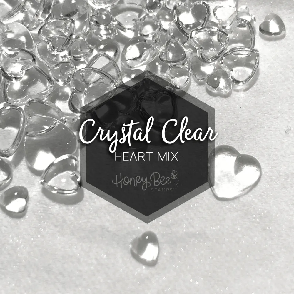 Crystal Clear - Acrylic Hearts Mix