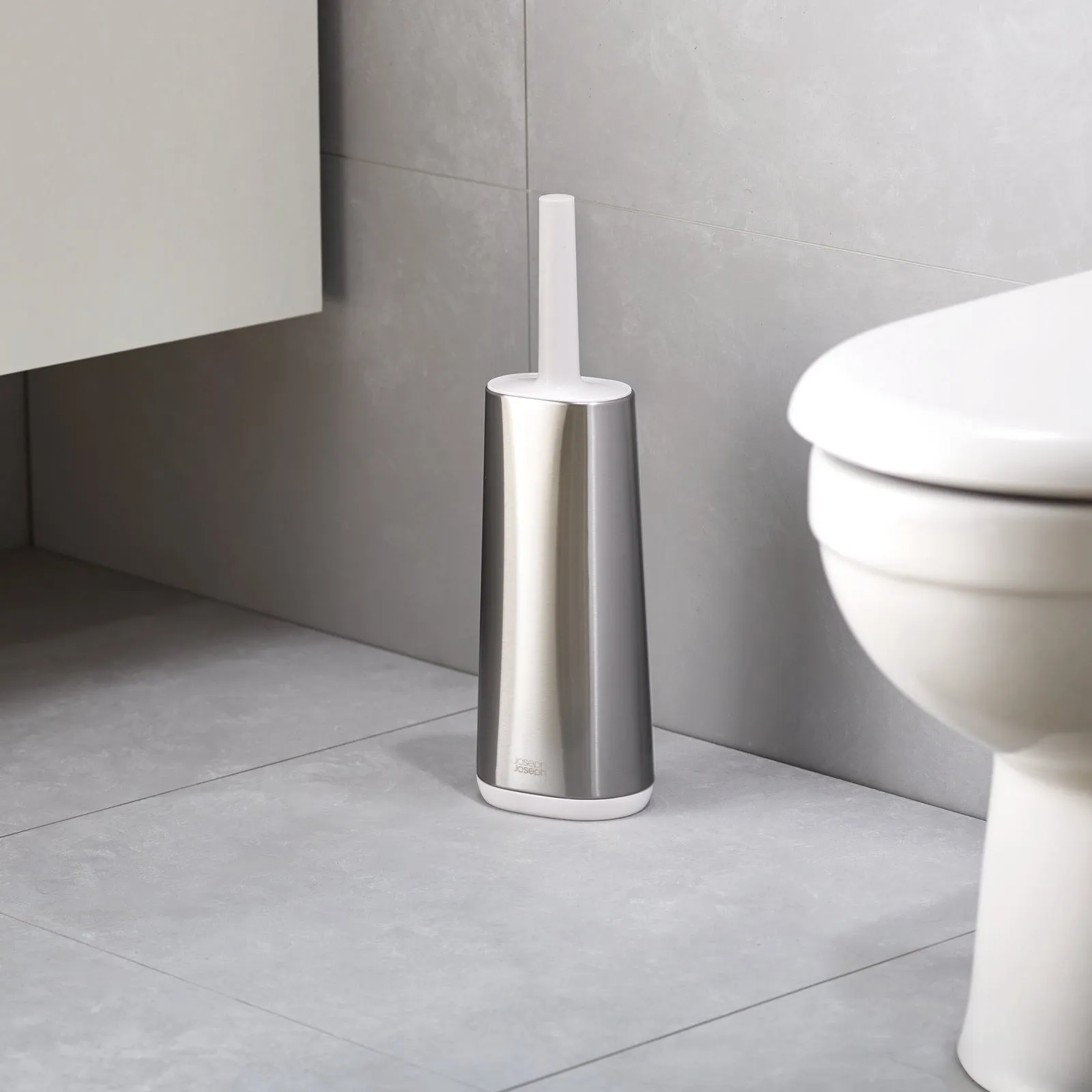 Flex Steel Toilet Brush