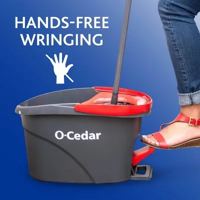 O-Cedar EasyWring Spin Mop System, 20-Count, Citrus/Lavender Scent, New