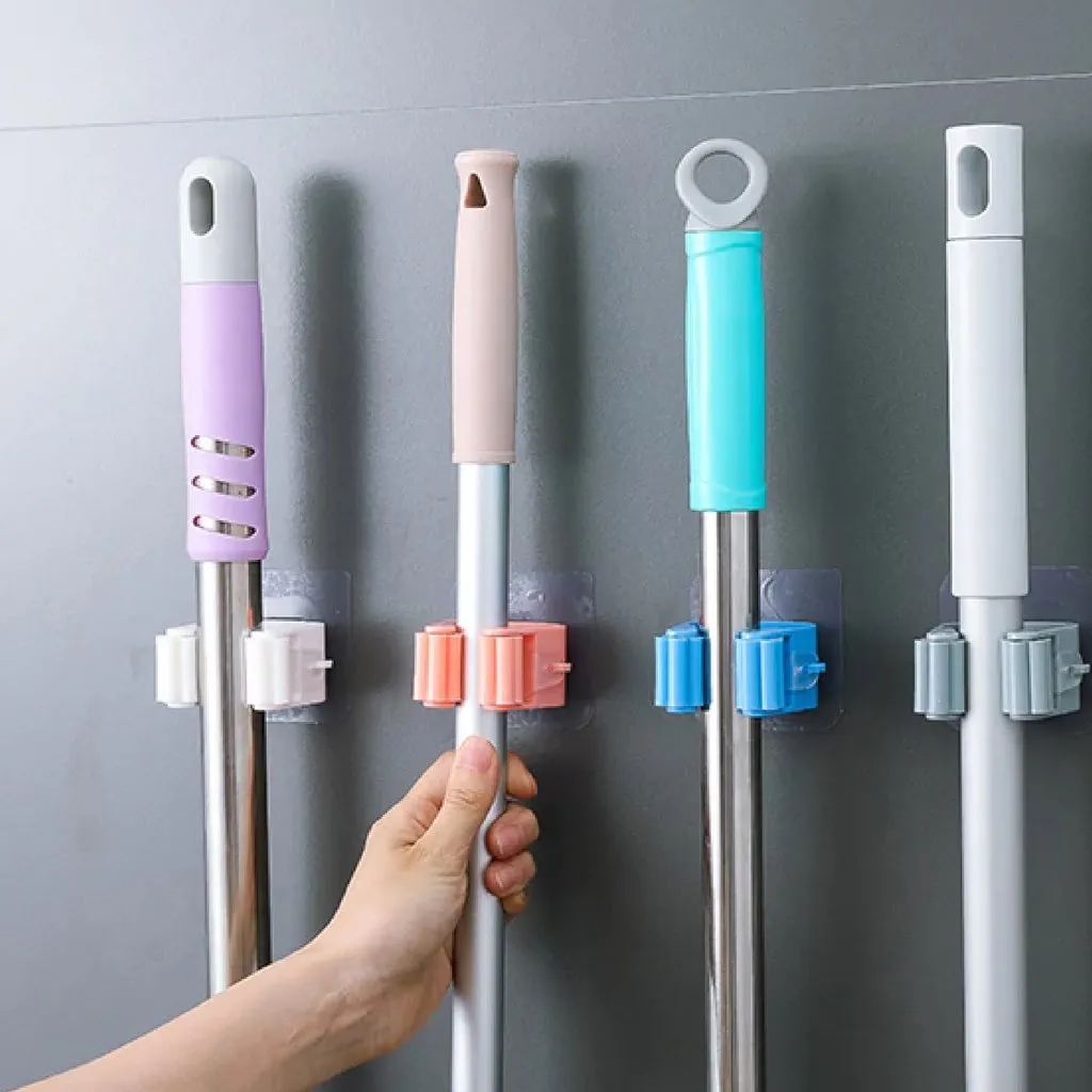 Self Adhesive Mop And Broom Holder