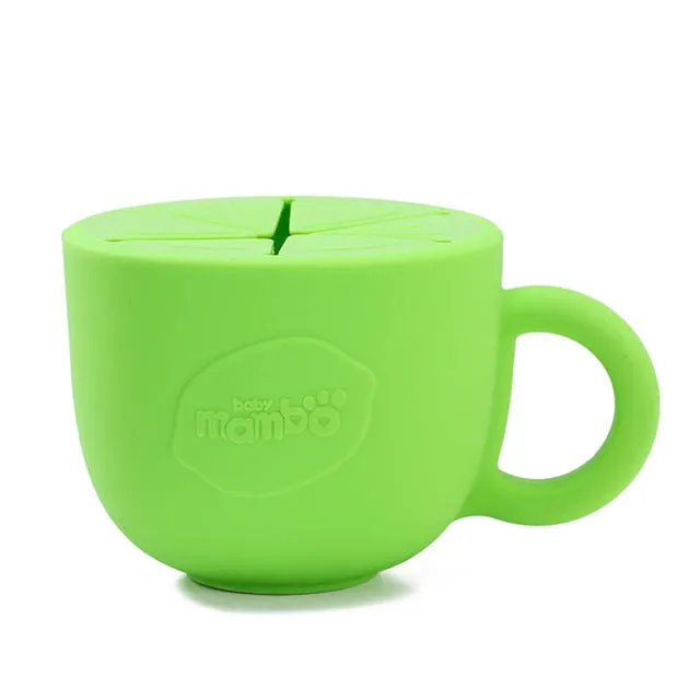 Soft Silicone Food Cup 450 ml - Mambo Baby