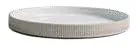 Speckled White -Walled Plate 26 cm