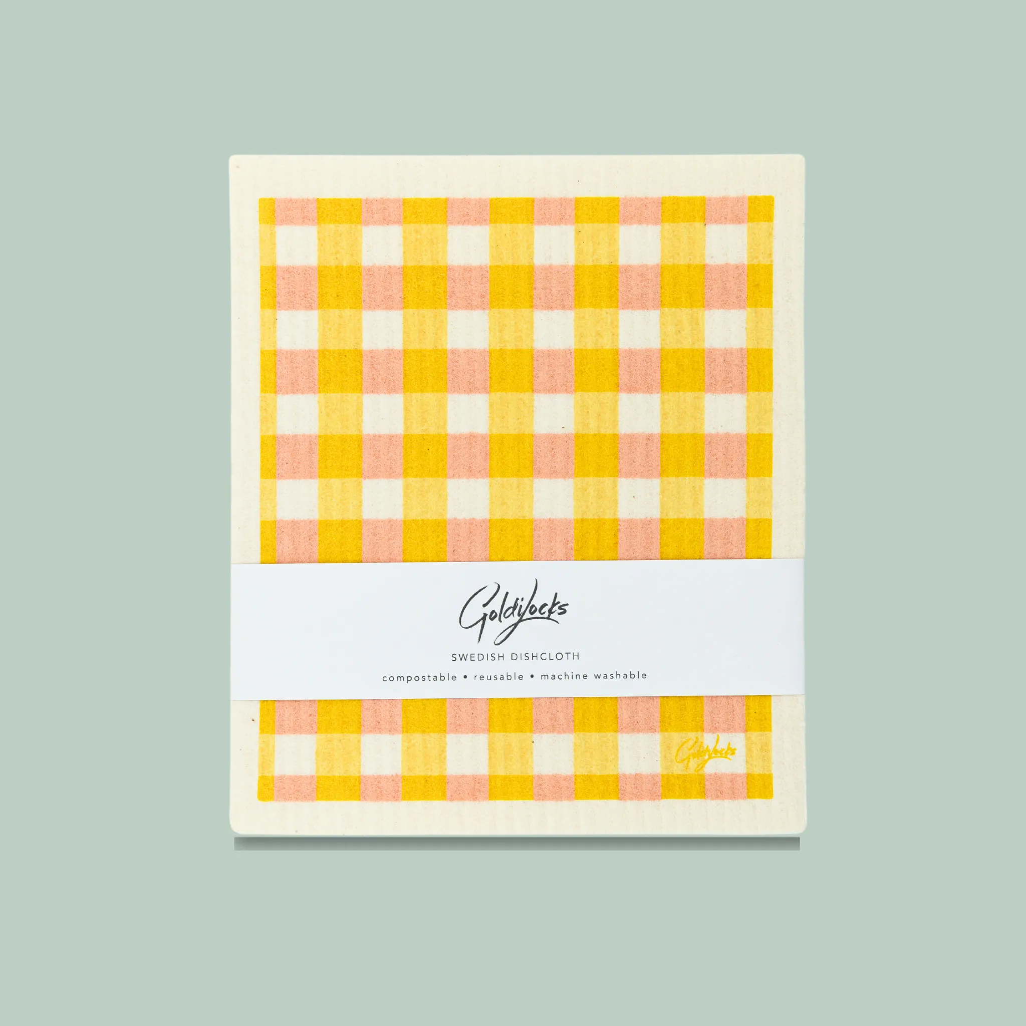 Swedish Dishcloth: Gingham