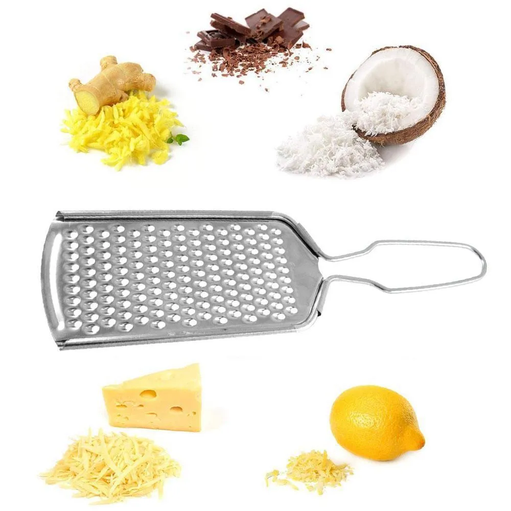Your Brand Mix Combo - Manual Fruit Juicer, Vegetables Grater, Vegetable/Fruit Peeler, Vegetables Spiral Cutter/Spiral Knife, Big Tea Strainer Sieve, Kitchen Scrubber (6pcs)